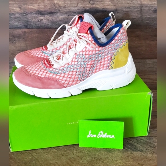 NWT SAM ELDELMAN Chelsie Sneakers - Picture 6 of 8